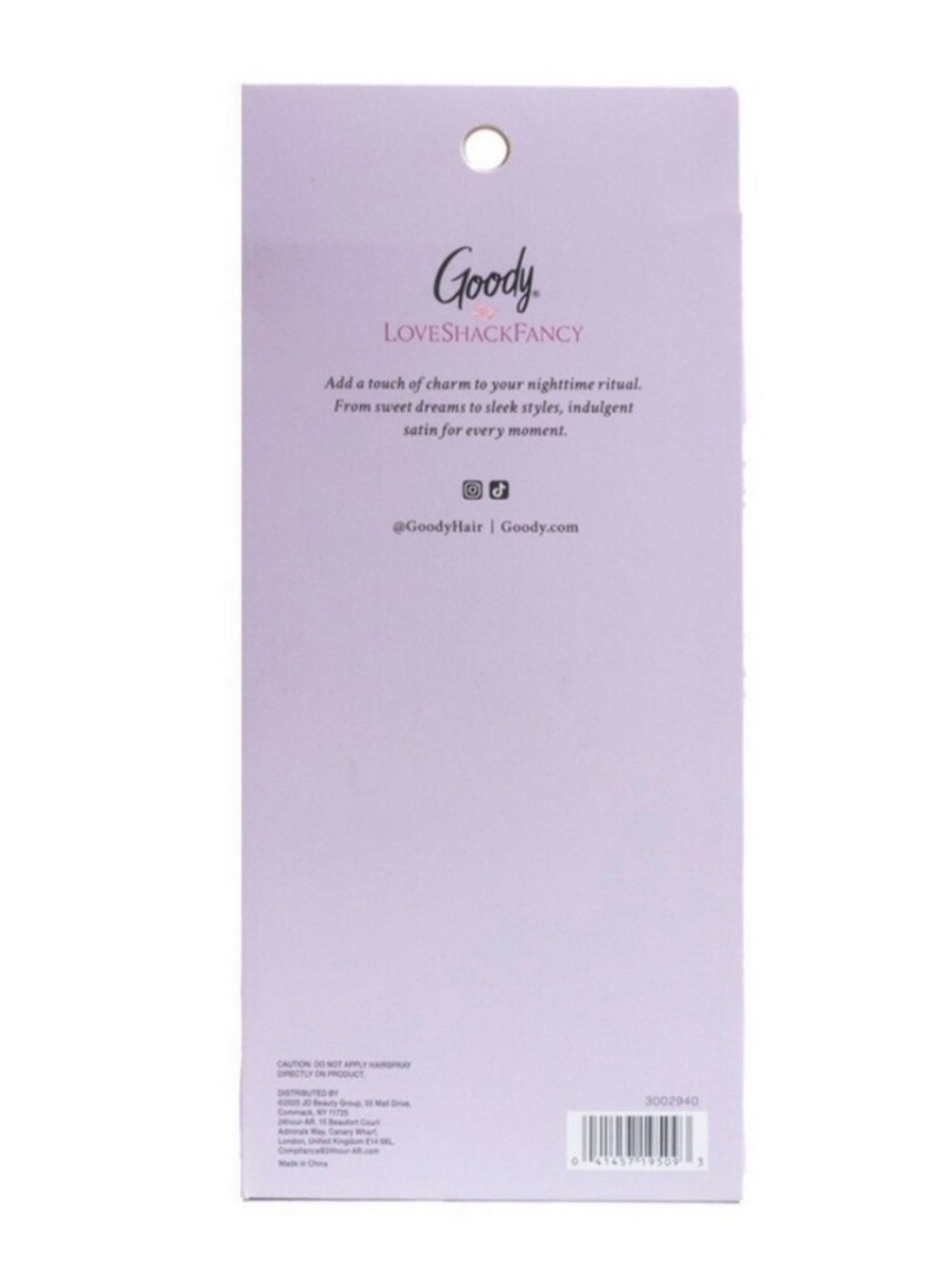 LoveShackFancy X Target Bundle Satin Eye Mask &Pillow Scrunchie Happy Thoughts - Picture 2 of 6